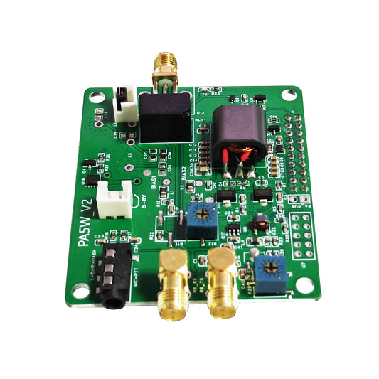 AURSINC Radioberry Preamp Board V2, A Addition to Turn The Radioberry into a Small QRP Radio, Output 1.5W-3W for HF Power Ampfier (10W-100W PA), for Raspberry pi 4,4b