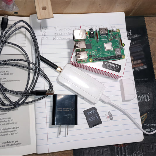 AURSINC Allstar RF Node UHF SR-FRS Radio Programming Module Pi-hat for Allstar, Echolink, APRS, Digital Modes Compatible for Raspberry Pi 2/3/4, Pin to Pin Replace SA-818 Module, UHF Freq 400-470