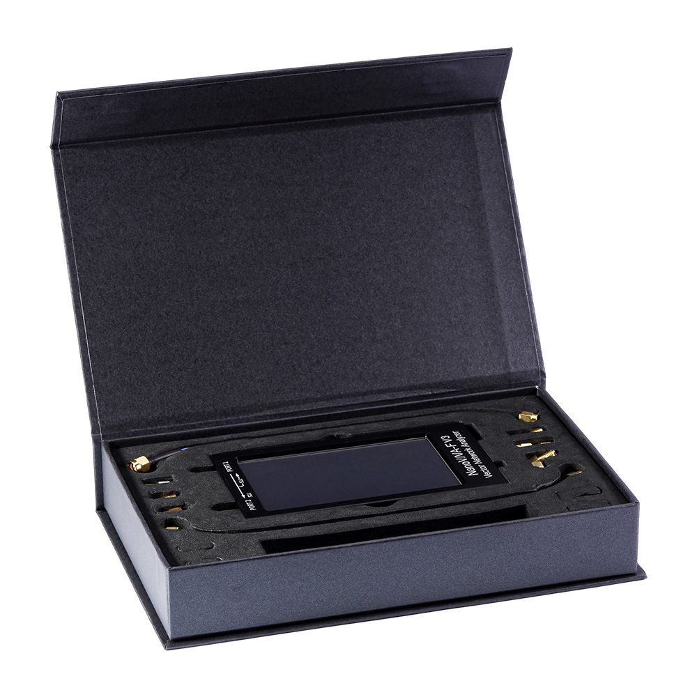 Upgraded NanoVNA-F V3 Vector Network Analyzer 4.3" 1MHz–6GHz Antenna Analyzer, Support RTC Real time