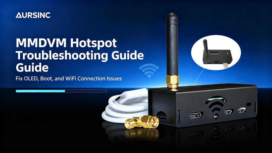 Troubleshooting Guide: Fix MMDVM Hotspot OLED, Boot, and WiFi Connection Issues