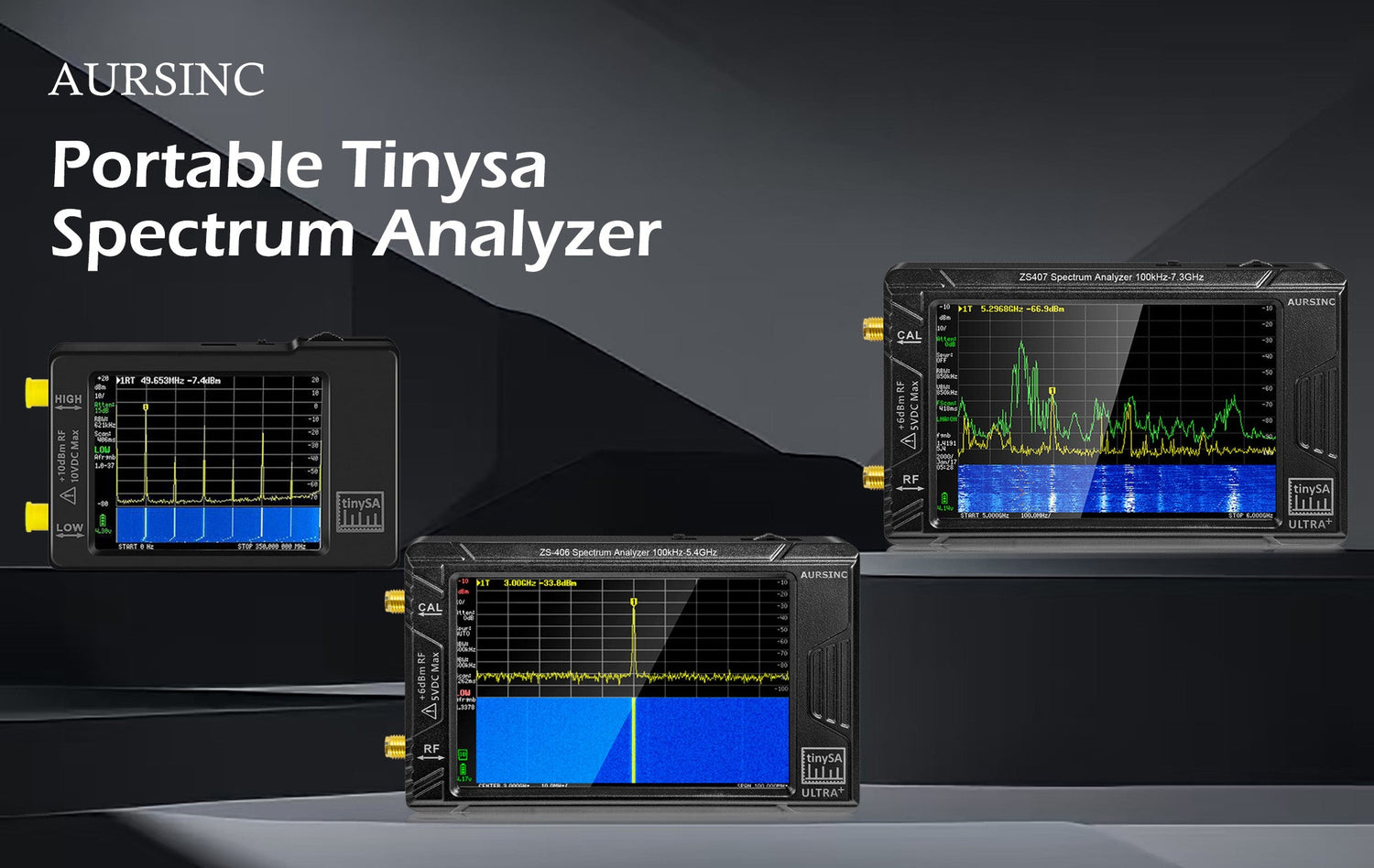 Portable Tinysa Spectrum Analyzer