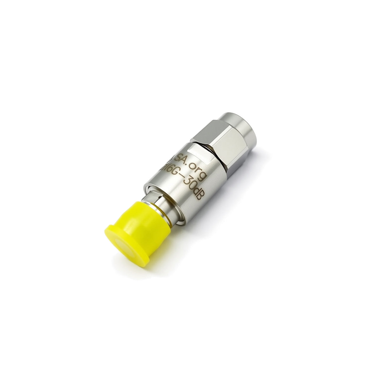 AURSINC SMA Male-Female RF Coaxial Attenuator, 30dB DC-6GHz 50 Ohm 2W Reduce Transmit Power for Antenna Calibration, Network Diagnostics & Sensitive Receiver Protection