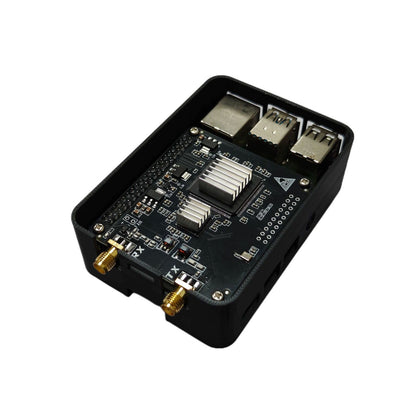 AURSINC SDR Radioberry for Raspberry Pi 4, Pi 4B, Radio Card (Raspberry Pi 4 Hat) (Radioberry with case)