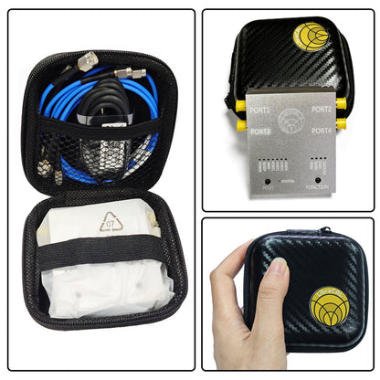 AURSINC LibreCAL Matching Electronic Calibration Kits for LibreVNA Antenna Analyzer, with Storage Bag