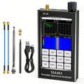 AURSINC SSA463 Portable Spectrum Analyzer, 35MHz-6.3GHz Frequency Analyzer, 4.3" Touchscreen, Built-in 30dB Precision Attenuator