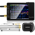 AURSINC NanoVNA‑H Vector Network Analyzer, 9kHz‑1.5GHz with EVA Storage Bag, 2.8" Handheld VNA Antenna Analyzer