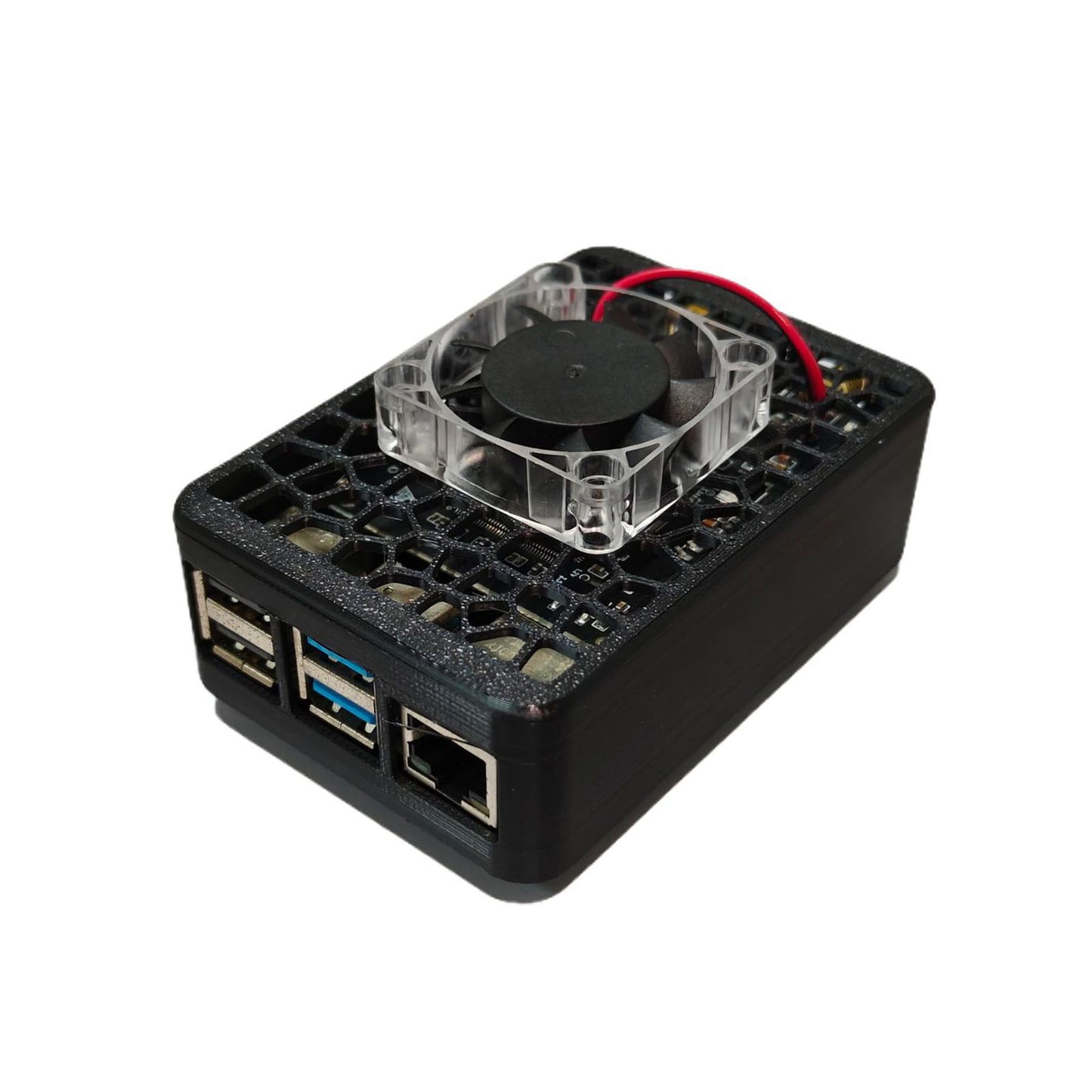 AURSINC SDR Radioberry for Raspberry Pi 4, Pi 4B, Radio Card (Raspberry Pi 4 Hat) (Radioberry with case)