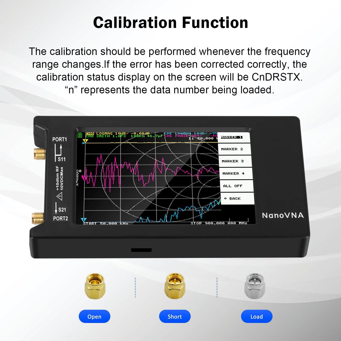 AURSINC Upgrated NanoVNA-H4 Vector Network Analyzer, Lastest V4.3 10KHz-1.5GHz HF VHF UHF 4" Touch Screen VNA Antenna Analyzer Ham Radio, Measuring S Parameters, SWR, Phase, Delay, Smith Chart