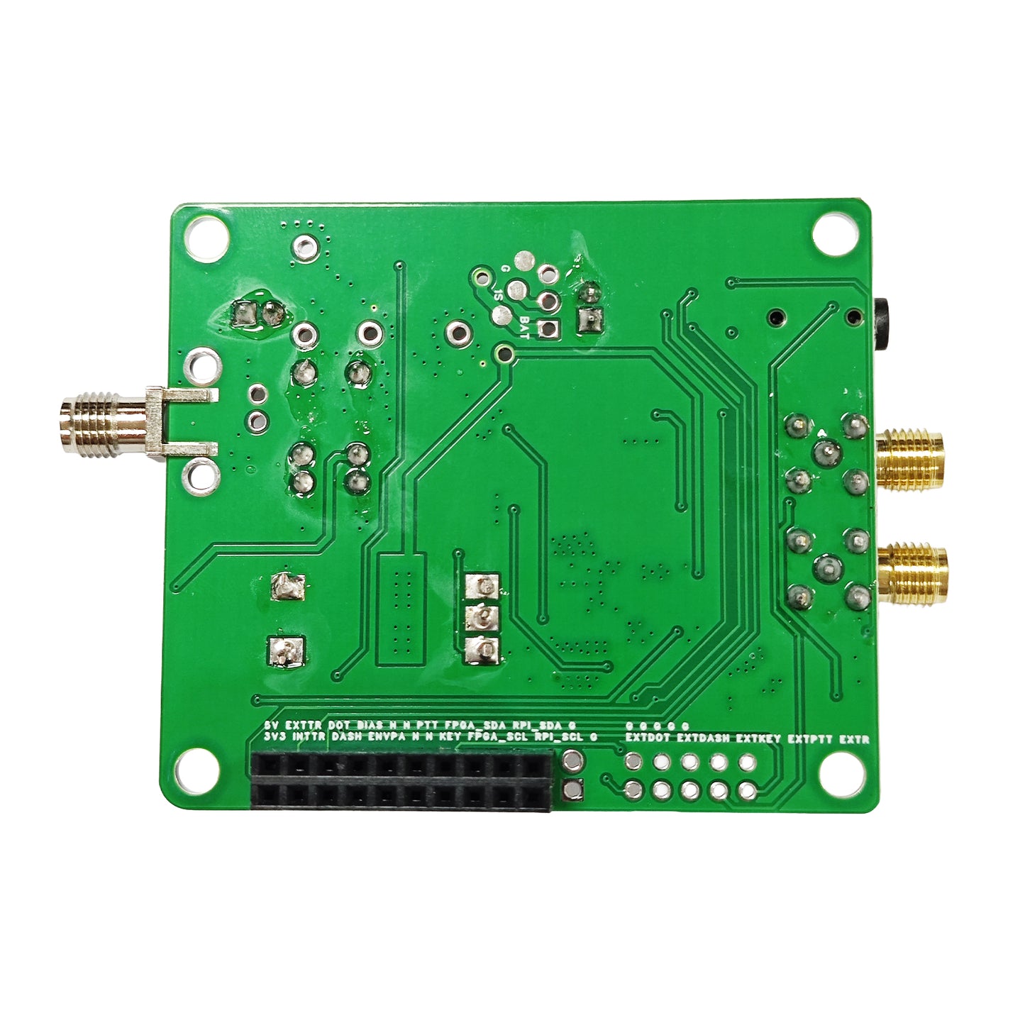 AURSINC Radioberry Preamp Board V2, eine Ergänzung, um den Radioberry in ein kleines QRP-Radio zu verwandeln, Ausgang 1,5 W – 3 W für HF-Leistungsverstärker (10 W – 100 W PA), für Raspberry Pi 4,4b 