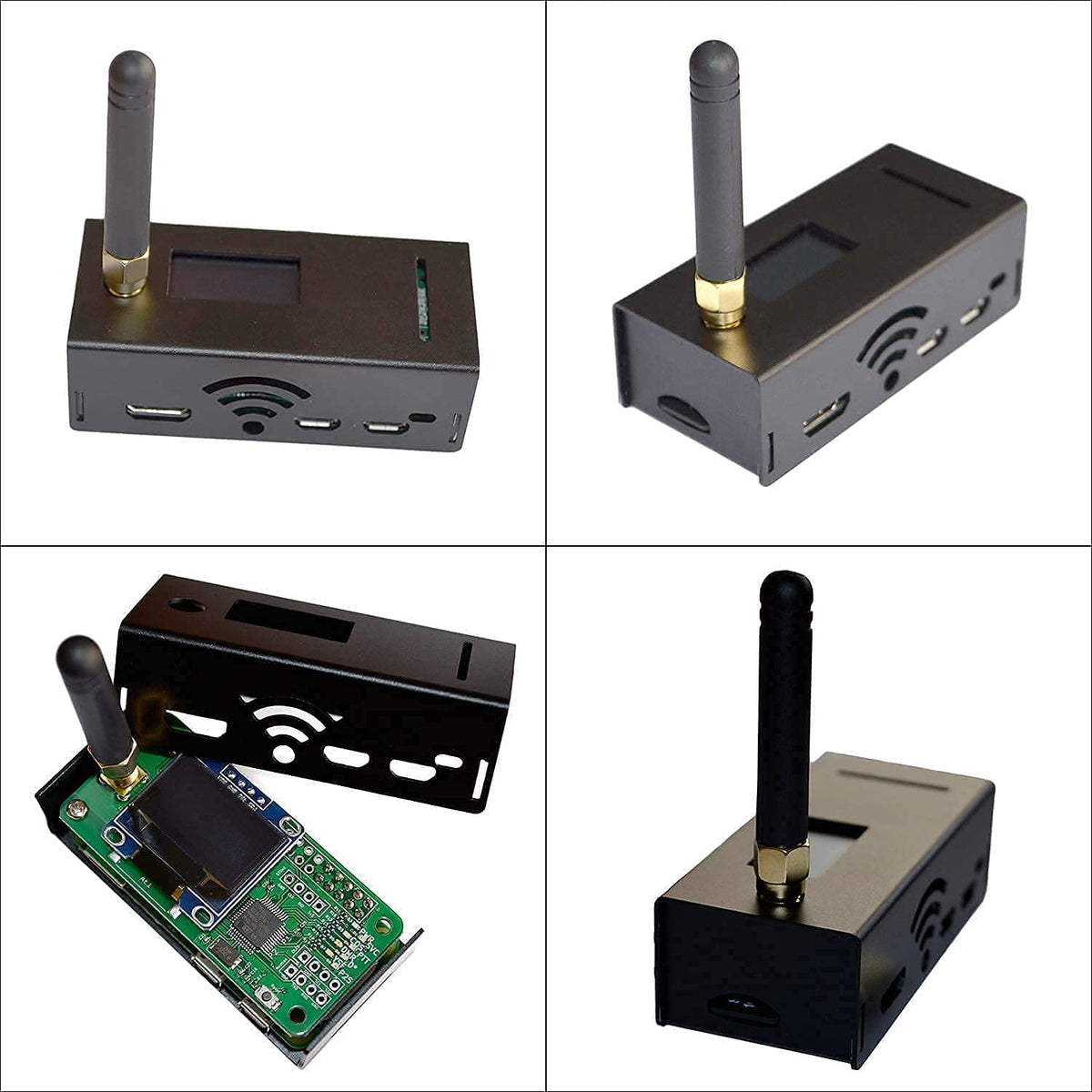 AURSINC MMDVM Hotspot Spot Radio WiFi Digitales Sprachmodem Funktioniert mit Raspberry Pi Zero W mit Firmware V4.1.5 UHF VHF, unterstützt C4FM YSF NXDN DSTAR P25 DMR (mit Ethernet-Kabel) 