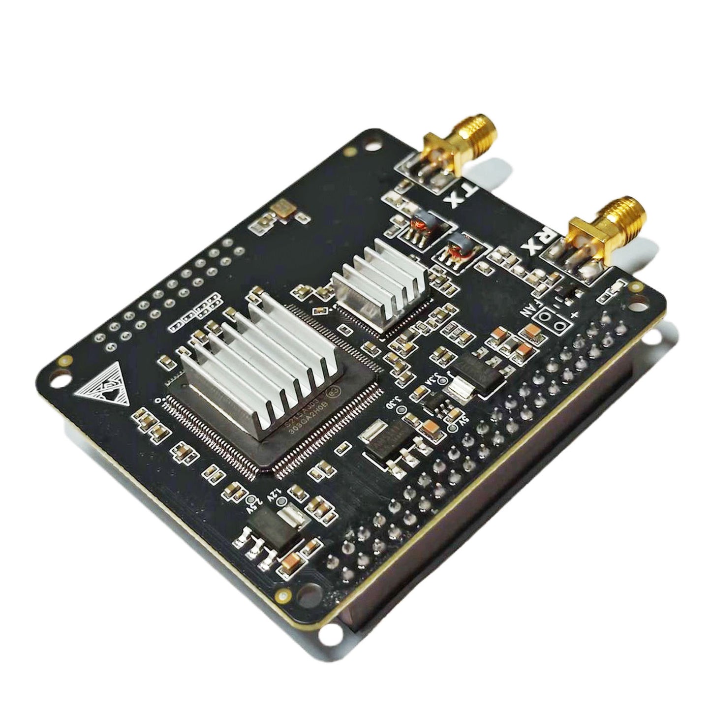 AURSINC SDR Radioberry for Raspberry Pi 4, Pi 4B, Radio Card (Raspberry Pi 4 Hat) (Radioberry with case)