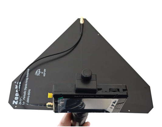 AURSINC ZA-048 LDPA Log-Periodic Dipole Array Antenna 400MHz-8GHz for Tinysa Ultra Spectrum Analyzer
