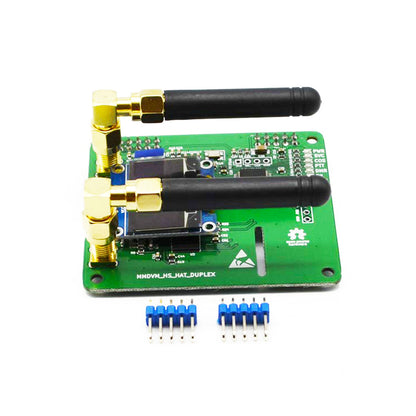 AURSINC MMDVM Duplex-Hotspot-Modul Dual Hat V1.5.2 mit 0,96 OLED-Display, unterstützt P25 DMR YSF NXDN DMR Slot 1 + Slot 2 für Raspberry Pi, Pi Zero (mit OLED) 
