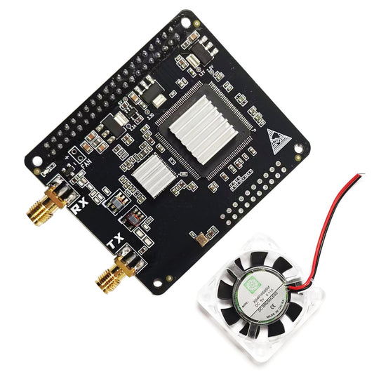 AURSINC SDR Radioberry V2.0 HF SDR Transceiver Pi Hat for Raspberry Pi 4, Radio Card (RPi 4 Hat) Analog Devices AD9866 & 10CL025 12-bit Broadband Modem for Ham Radio SDR Transceiver