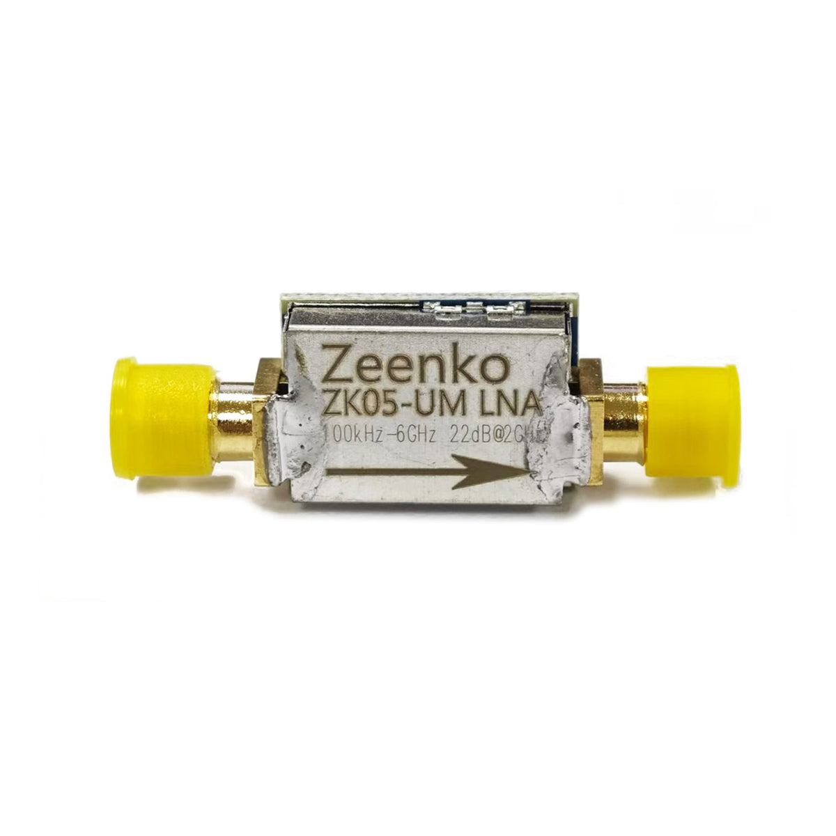 AURSINC ZK05‑UM LNA Module,100kHz‑6GHz 21dB Gain USB‑Powered Preamp Broadband Low Noise Preamp, Improves High‑frequency Sensitivity for TinySA‑ULTRA, SDR and Ham Radio Testing
