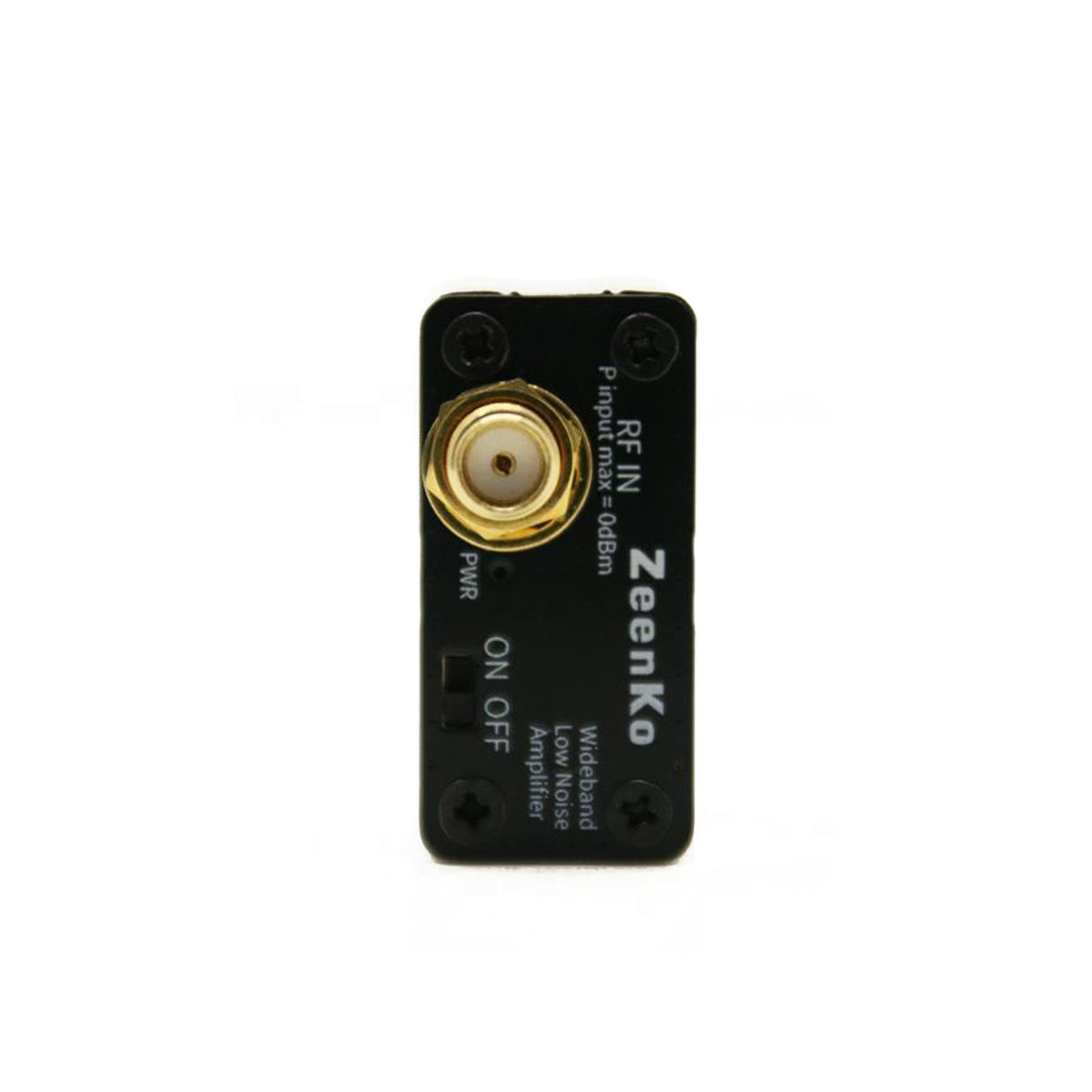 AURSINC ZK06-BM Low Noise Amplifier, 10M-6GHz Broadband 20dB Gain USB Powered, Built-in 300mAh Battery, Boost Weak Signal Sensitivity, for TinySA Ultra & SDR Software Defined Radio