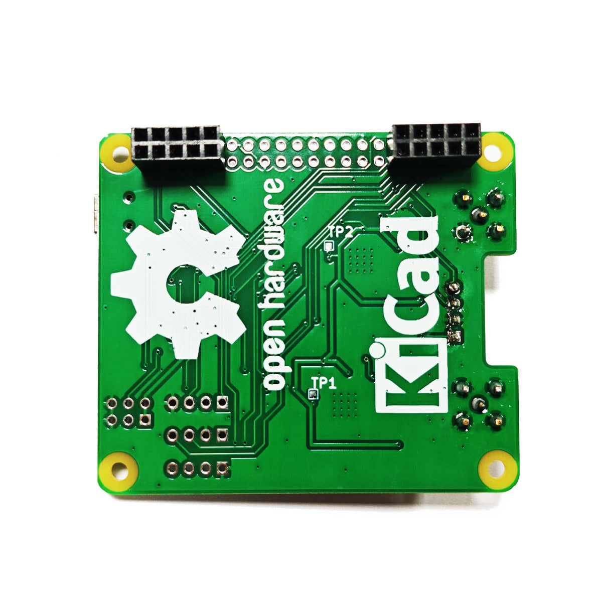 AURSINC MMDVM Duplex-Hotspot-Modul Dual Hat V1.5.2 mit 0,96 OLED-Display, unterstützt P25 DMR YSF NXDN DMR Slot 1 + Slot 2 für R Pi 1, 2/2b, 3/3b/3b+, 4/4b, Pi Zero, Zero 2W mit USB-Anschluss (mit OLED) 