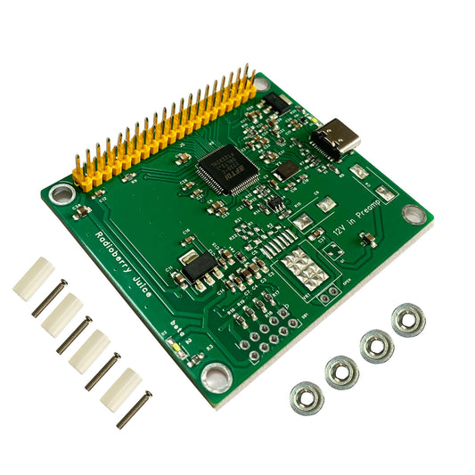 AURSINC Radioberry Juice USB Board, Compatible with Radioberry, USB-to-PC, Support Console SDR (v3) / Thetis SDR/Spark SDR/Pihpsdr Windows or Linux for Software Defined Radio (SDR)