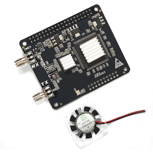 AURSINC SDR Radioberry HF SDR Transceiver Pi Hat for Raspberry Pi 4, Radio Card (RPi 4 Hat) Analog Devices AD9866 & 10CL025 12-bit Broadband Modem for Ham Radio SDR Transceiver