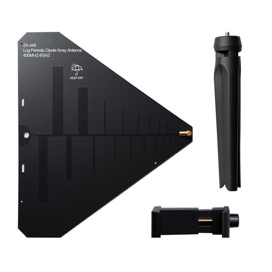 AURSINC ZA-048 LDPA Log-Periodic Dipole Array Antenna 400MHz-8GHz for Tinysa Ultra Spectrum Analyzer