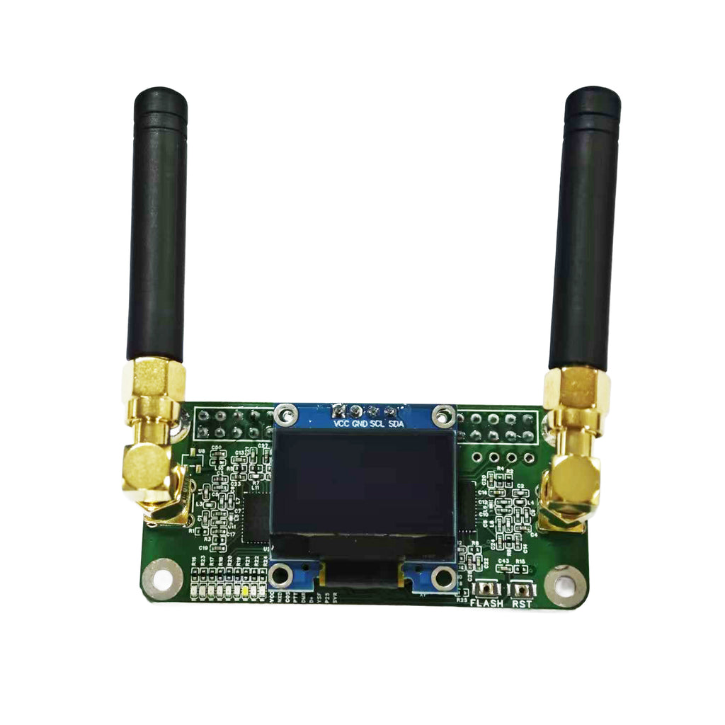 AURSINC Mini MMDVM Duplex Hotspot Board with Antenna, UHF (433-900MHz) VHF (144-146MHz) Dual Band, Compatible with Raspberry Pi-Zero W/3/3B/3B+/4