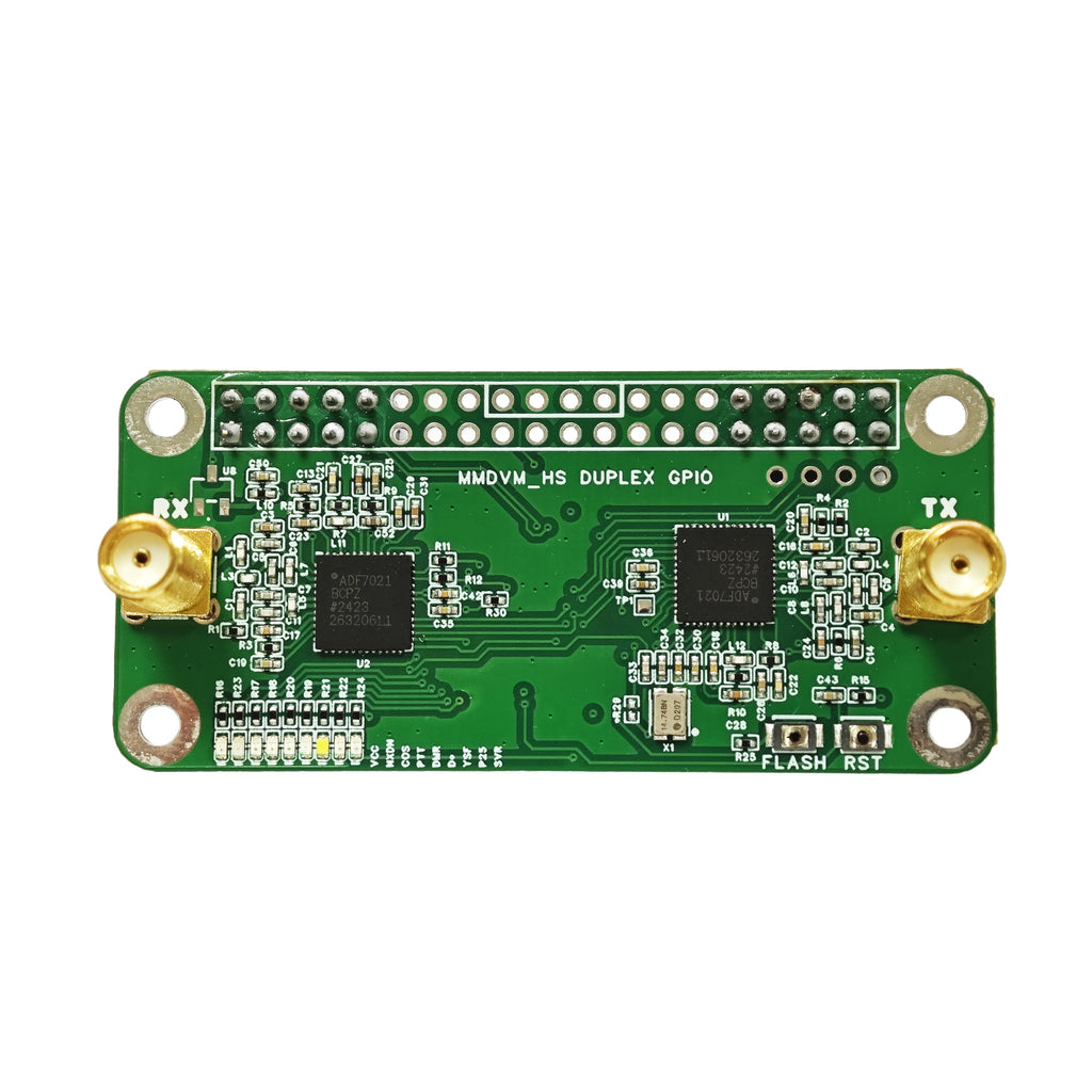 AURSINC Mini MMDVM Duplex Hotspot Board with Antenna, UHF (433-900MHz) VHF (144-146MHz) Dual Band, Compatible with Raspberry Pi-Zero W/3/3B/3B+/4 (without OLED)