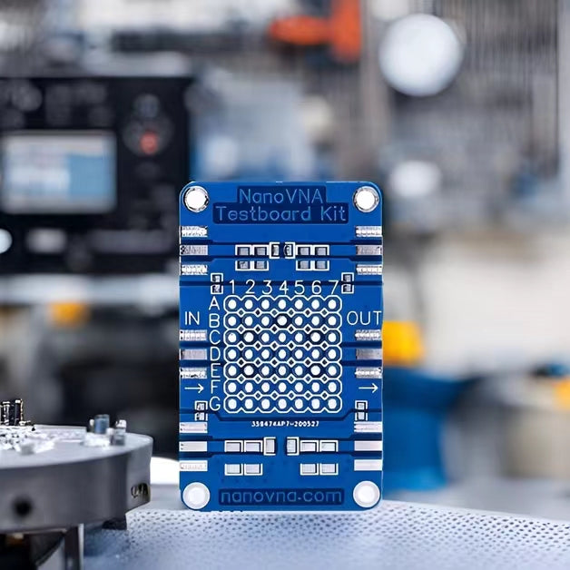 Testboard-Kit NanoVNA-Antennenanalysator, AURSINC-Test-Demo-Set-Tool, kompatibel mit DIP. Bauen Sie schnell eine einfache HF-Schaltung zusammen und bewerten Sie die Leistung auf NanoVNA H H4 