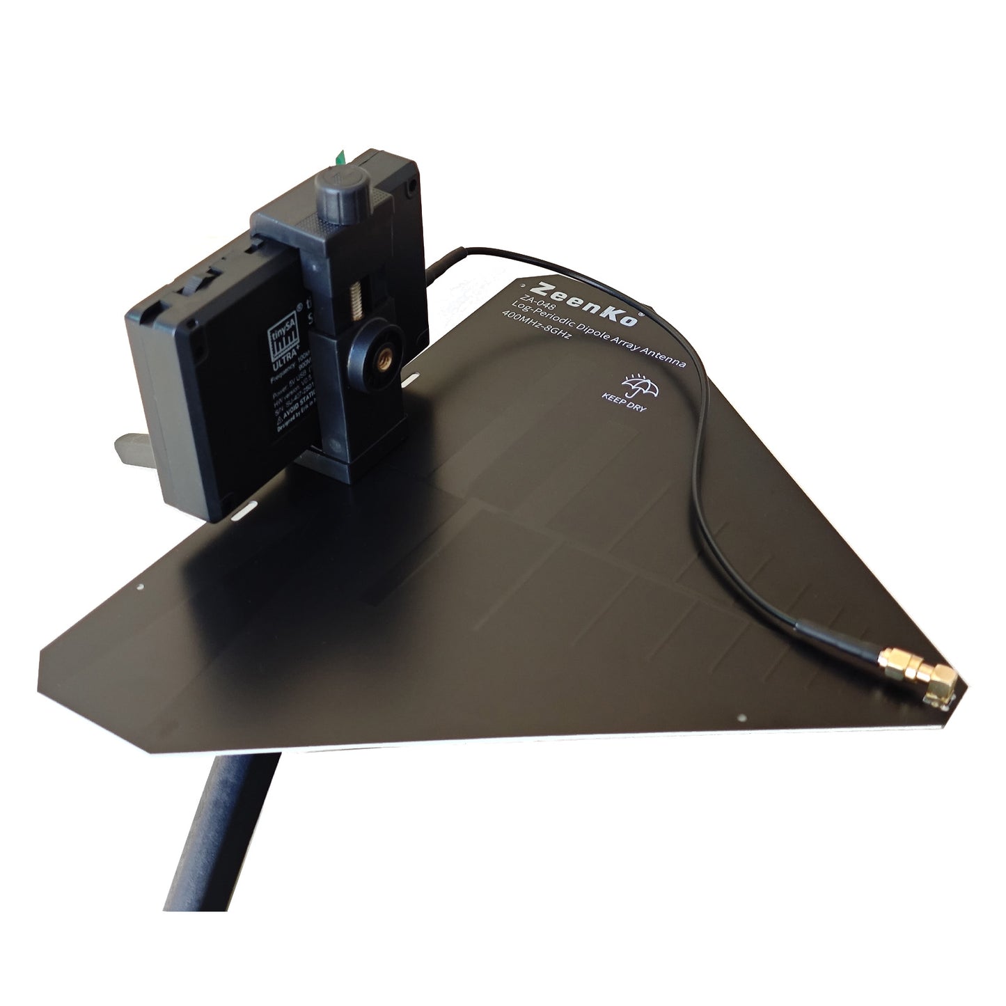 AURSINC ZA-048 LDPA Log-Periodic Dipole Array Antenna 400MHz-8GHz for Tinysa Ultra Spectrum Analyzer